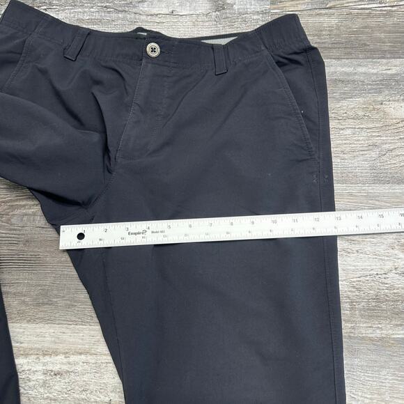 Under Armour Blue Gray Mens 36x30 Tapered Loose Stretch Performance Golf Pants - Picture 8 of 10